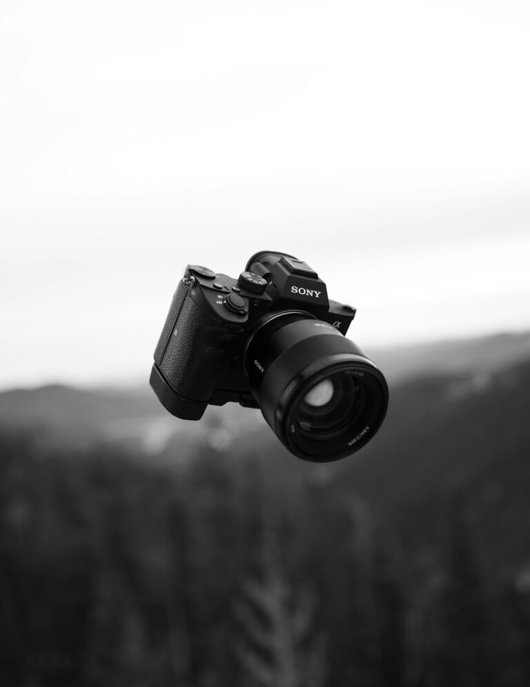 DSLR camera close-up